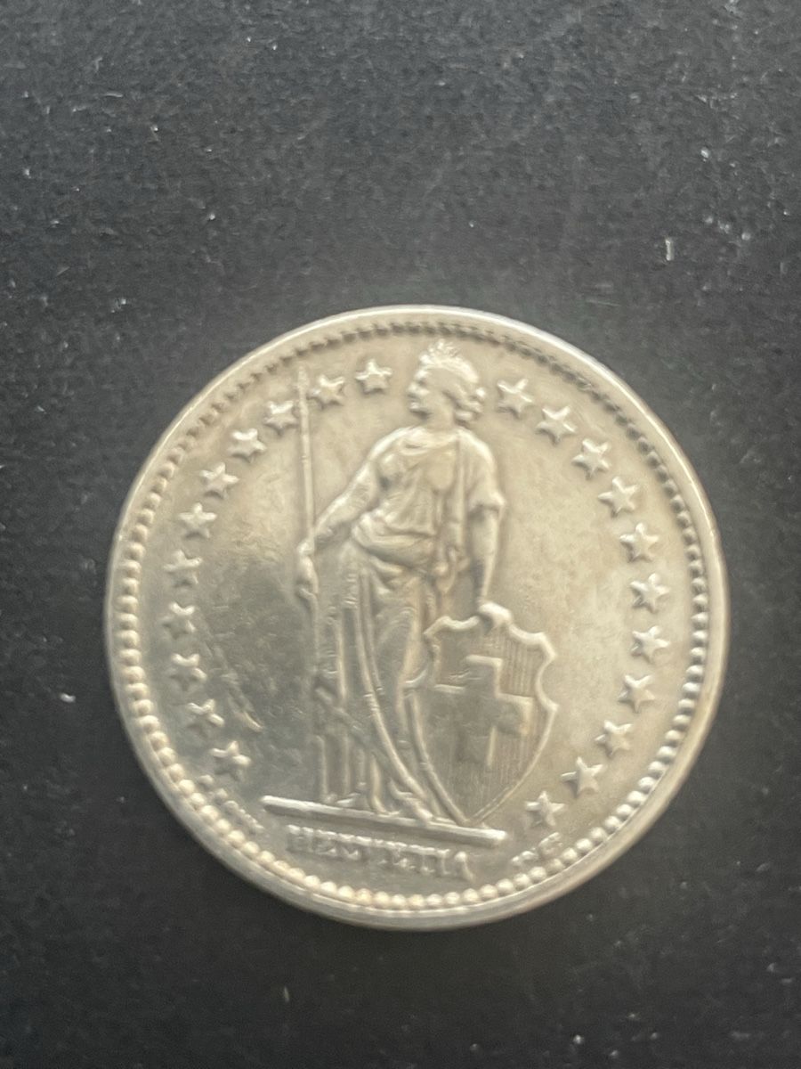 Alle Münzen: 2.- Silber CH Jahr 1945 – Gebraucht aus Meierskappel von Hala03 2