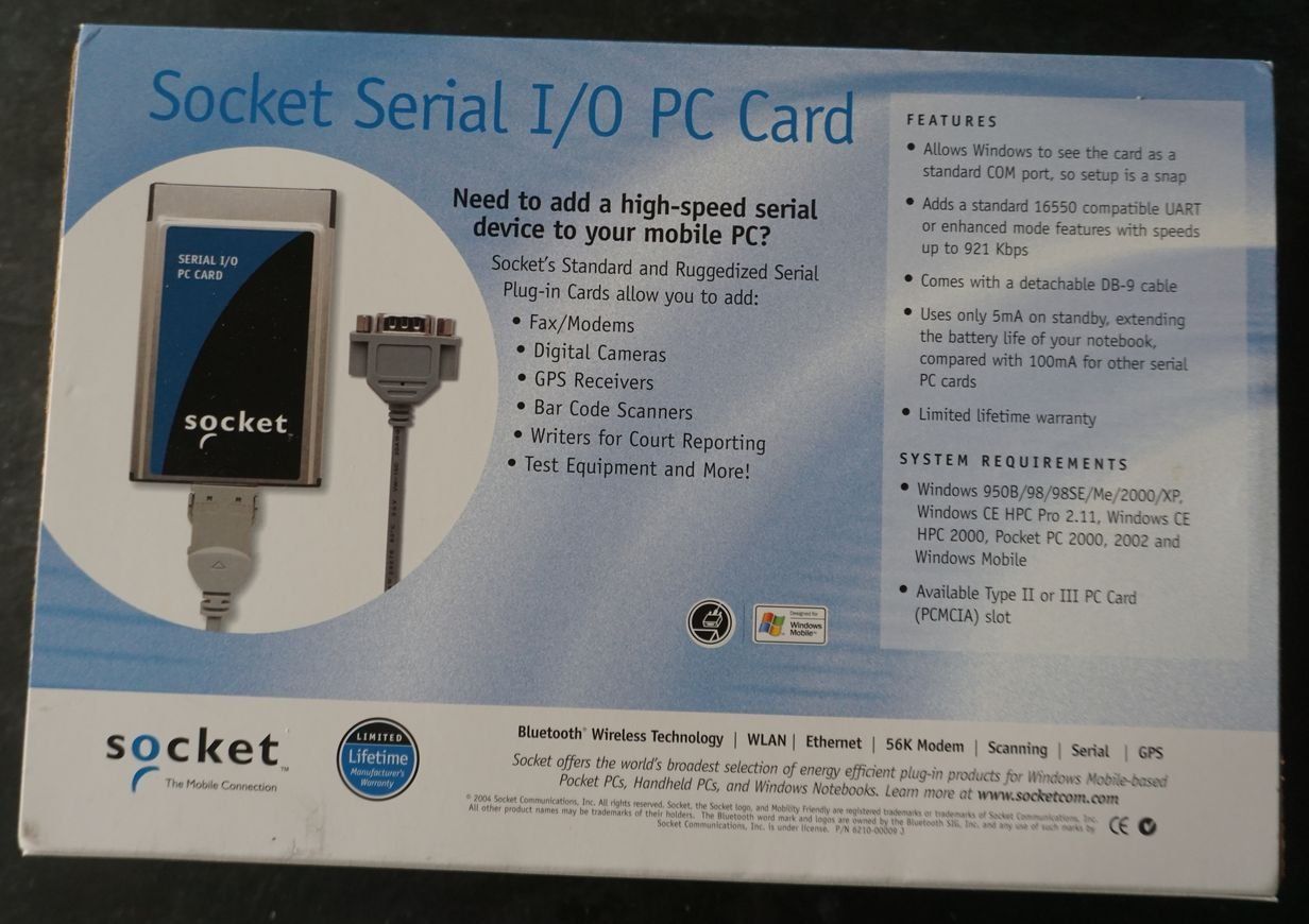 Laufwerke & Adapter: PC-Card Socket Serial I/O – Gebraucht aus St.Gallen von He2 1