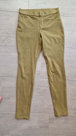 Leggins / Jeggins in Wildleder-Optik