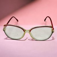 Lunettes Silhouette M 1138/20 C 2737 vintage acétate rouge