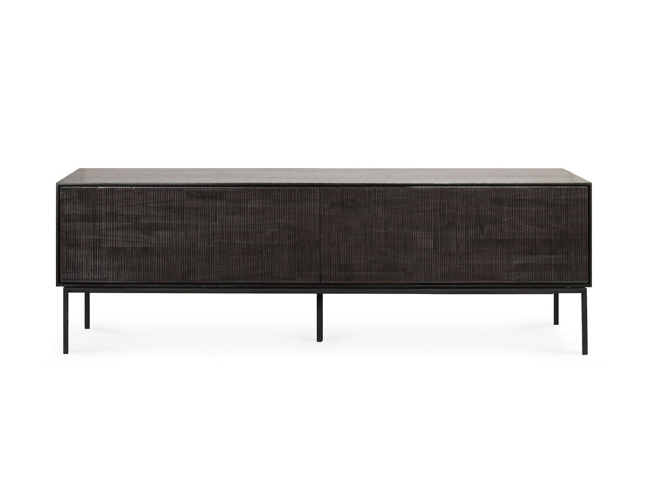 Ethnicraft Meubles TV: Ethnicraft Teakholz TV Möbel 162cm "Grooves" – D'occasion à Zürich par Keandro 2
