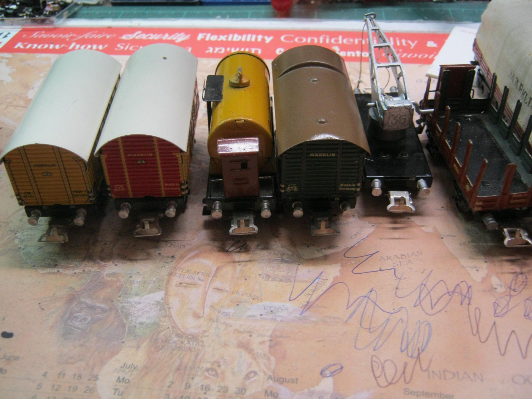 Märklin Modellini di ferrovie: 11 WAGONS ANCIEN MARKLIN – Usato da Le Grand-Saconnex venduto da mfx54 5
