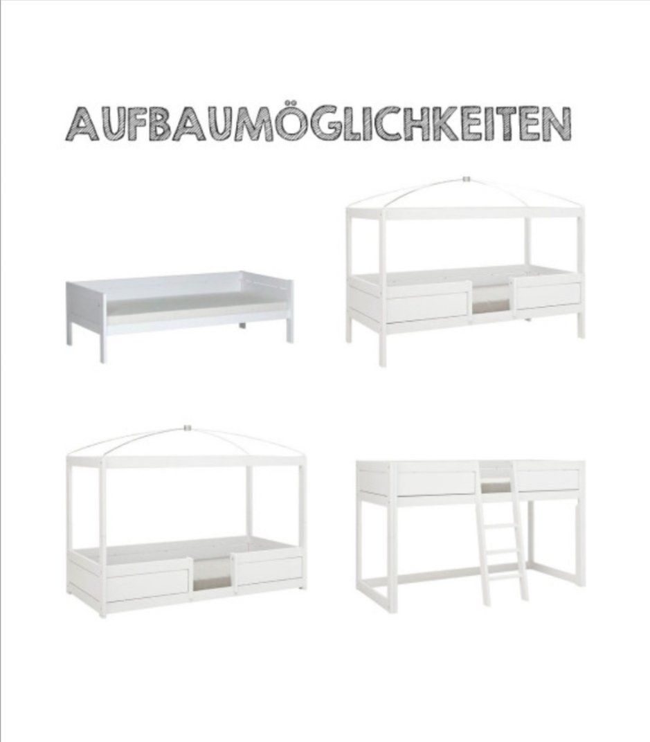Lifetime Brands Letti: Kinderbett Lifetime 4 in 1 – Usato da Oftringen venduto da spirit82