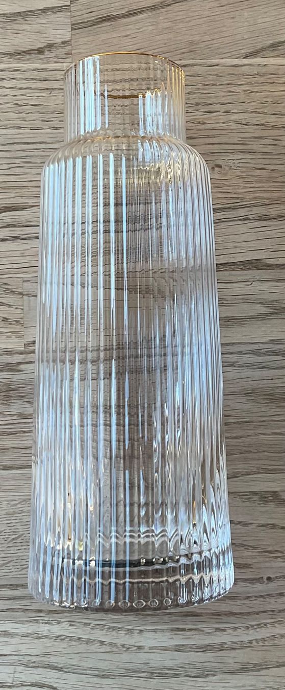 Westwing Vasi & Recipienti: Glas Vase mit Goldrand – Usato da Tumegl/Tomils venduto da Ardi10 1