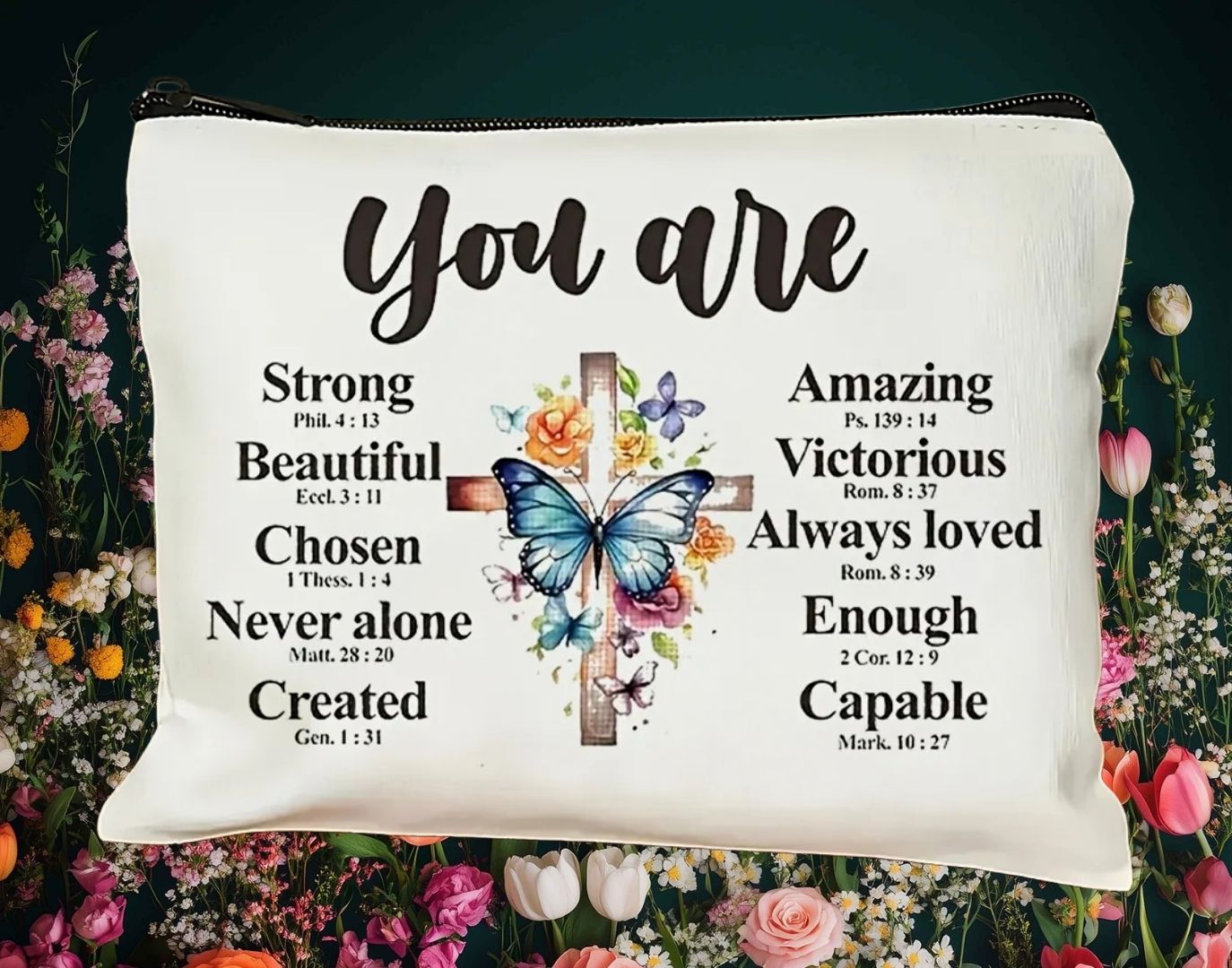 Custodie per cosmetici: Kosmetiktasche "You are strong..." /NEU🫶 – Nuovo e nell'imballaggio originale da Arbon venduto da sar_l7ll