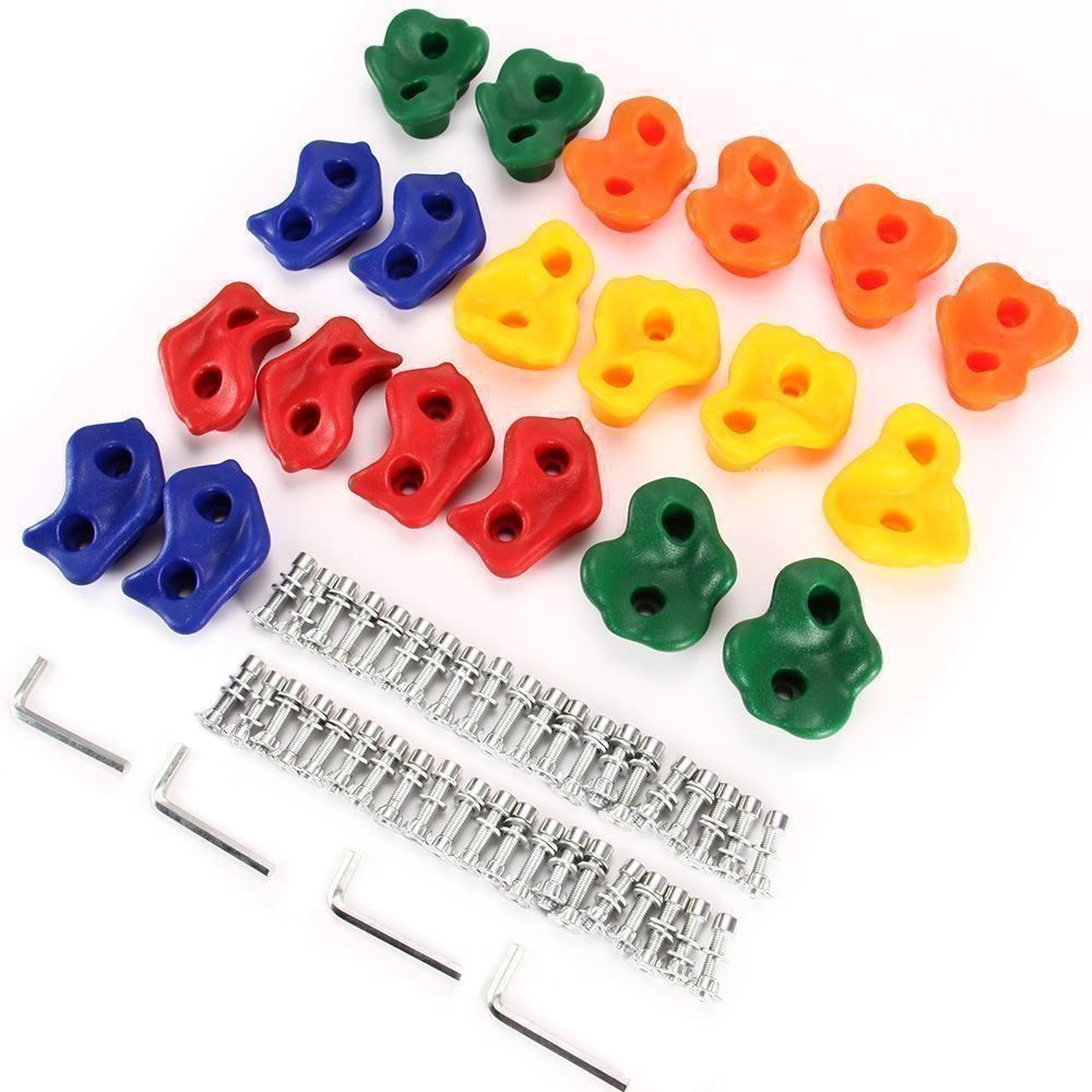 Giocattoli: Kinder Klettergriffe Klettersteine 20pcs – Nuovo (secondo la descrizione) da Thun venduto da keller001 1
