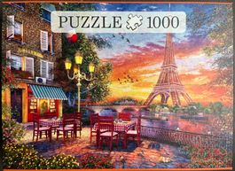 Puzzle 1000 Teile *Motiv Paris, Eiffelturm