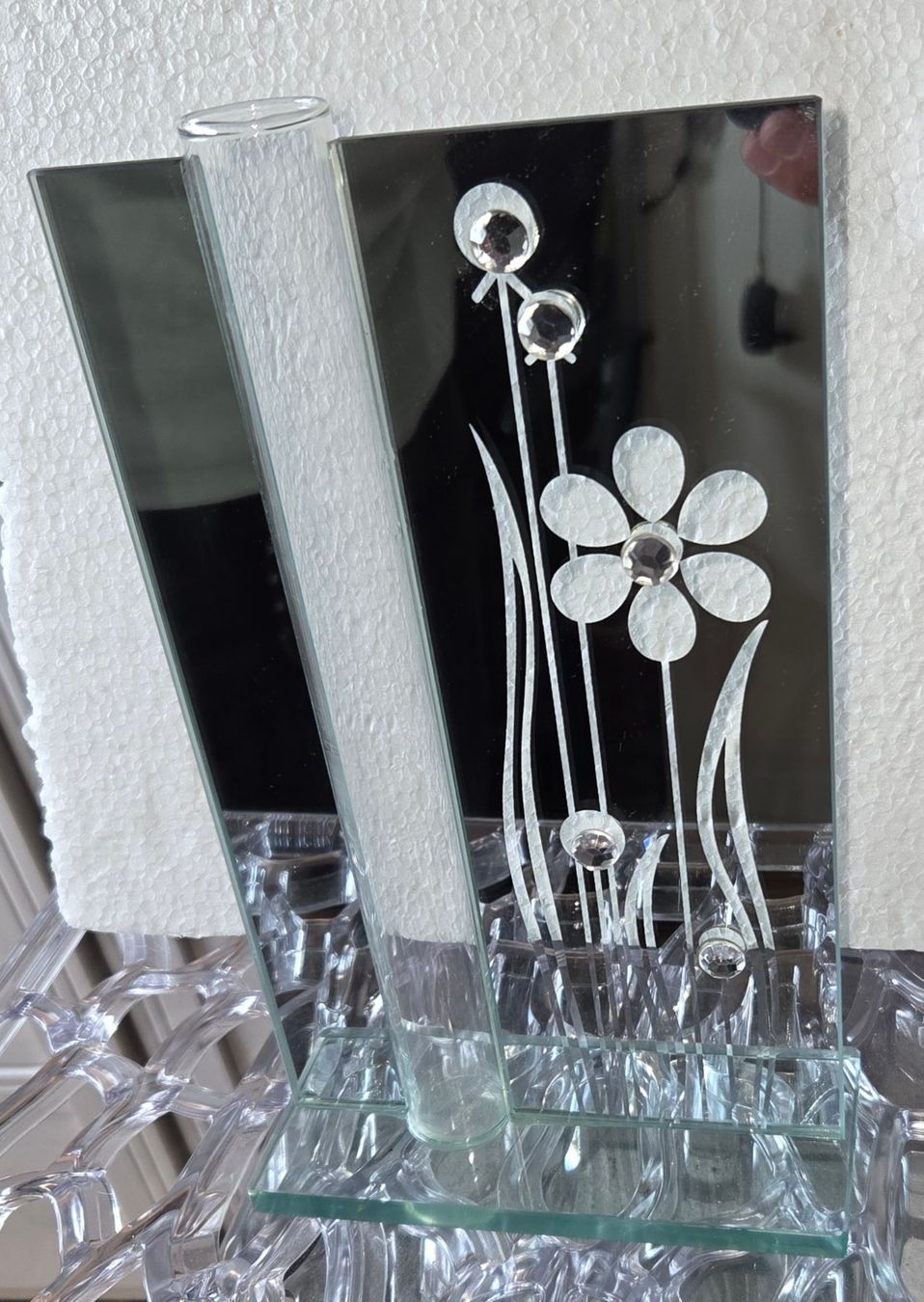 Vasi & Recipienti: Glas Blumenvase – Usato da Gossau SG venduto da oreliefredy 4
