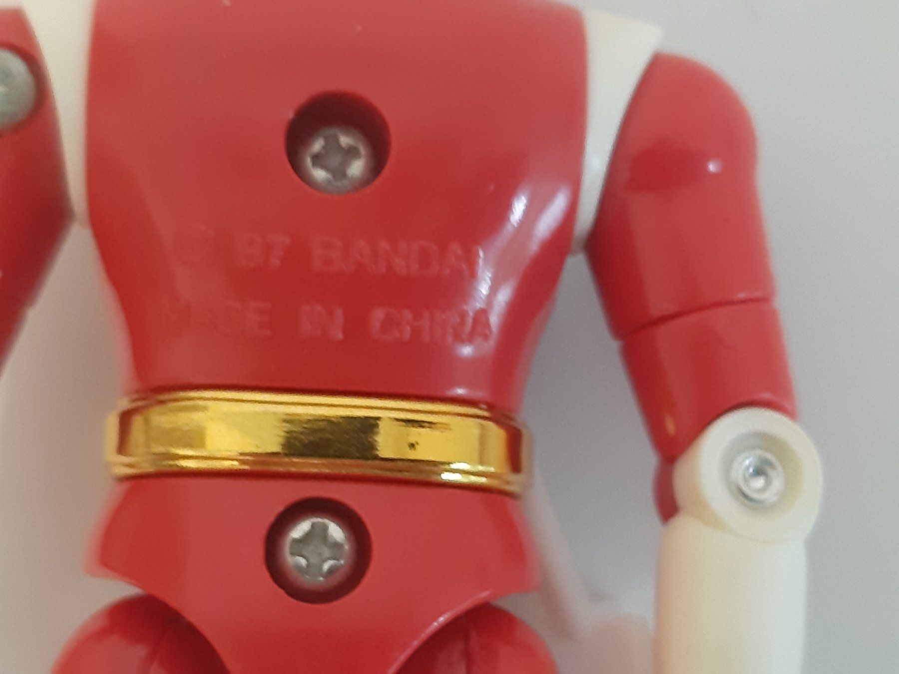 Bandai Statuette: Power Ranger Red Ranger Action Figure 1997 – Usato da Buchs SG venduto da Bray_Law 5