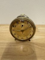 Junghans Wecker Mechanisch Goldfarben, Klingel defekt