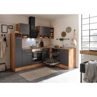 048 Winkelküche L-Küche 250x172cm EI/G - Küche Einbauküche