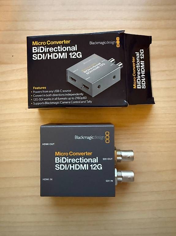 Konverter: Blackmagic Micro converter – Gebraucht aus Zürich von alien_fox