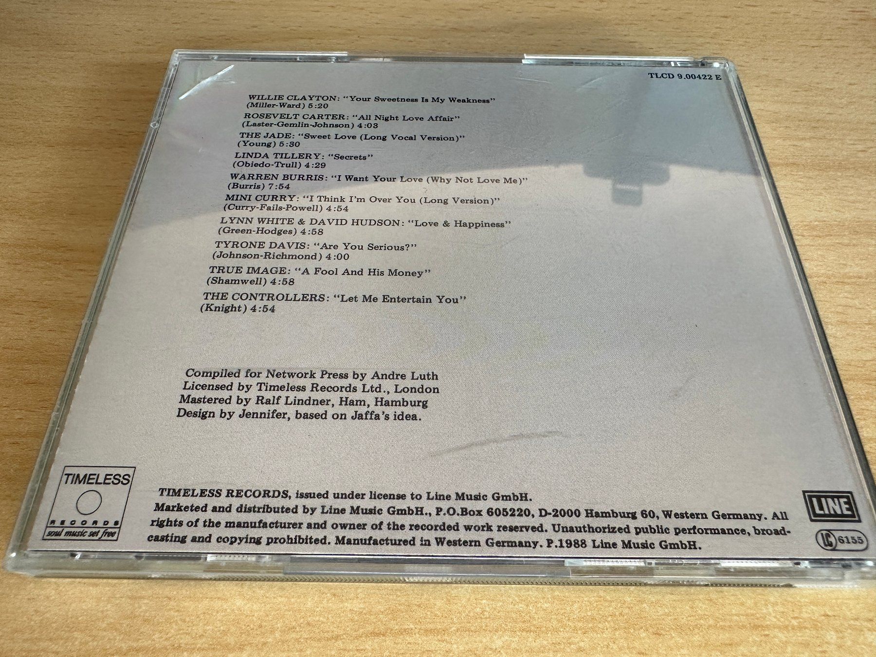 CD: Various – That's Timeless Soul – Usato da Rikon im Tösstal venduto da Alpenmutz 1