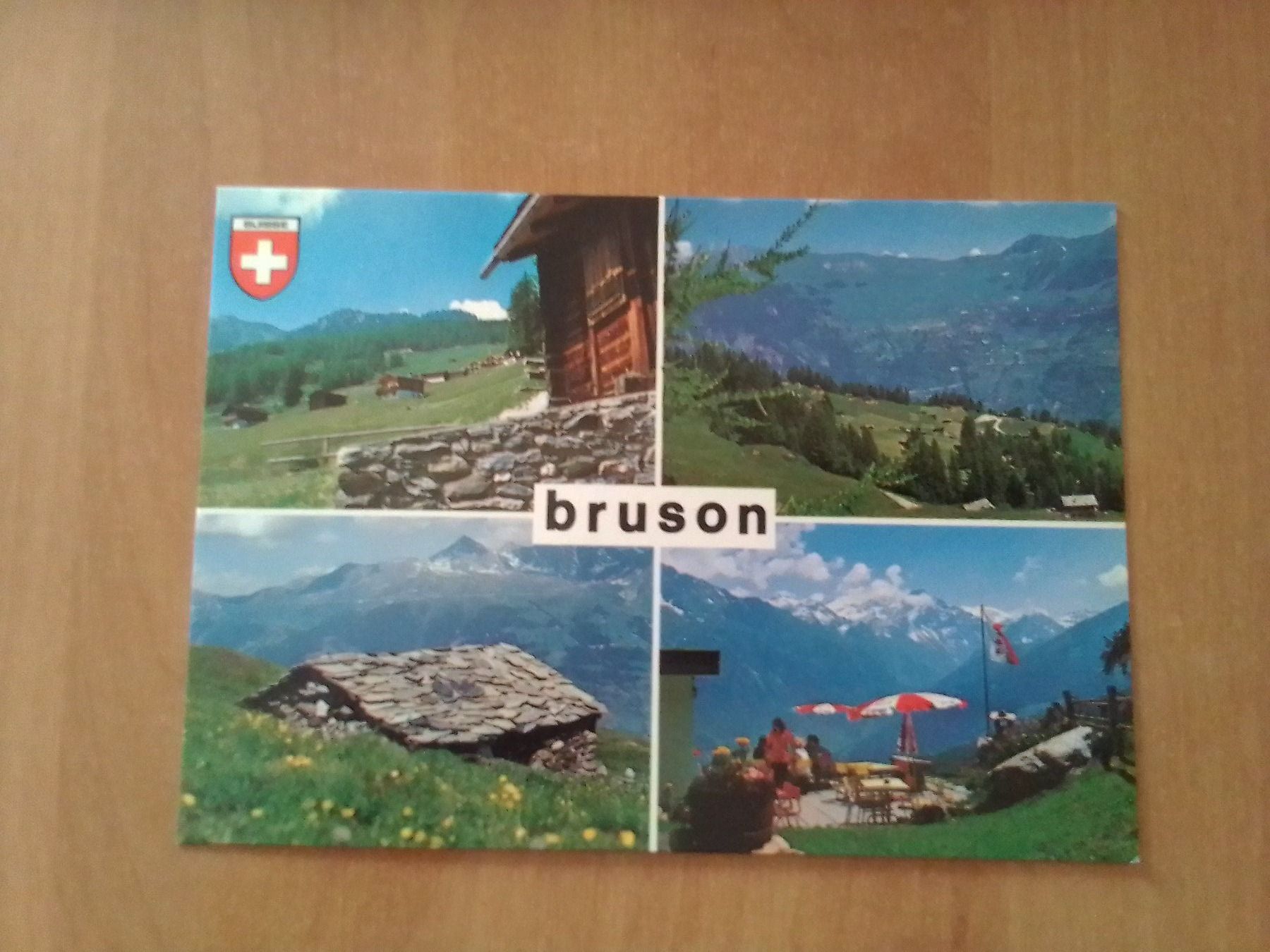 Ansichtskarten: Ak les Mayens de Bruson Wallis – Gebraucht aus Küttigen von Melisch1000