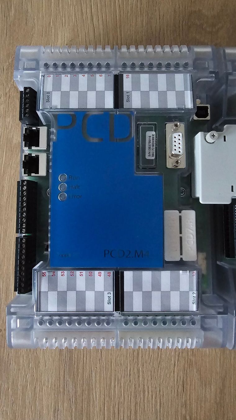 Sistema di controllo: Saia PCD2.M4560 mit PCD2.C1000 Erweiterung und div. Module – Usato da Boniswil venduto da LakeSide_Boniswil 4