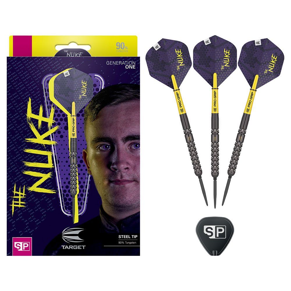 Freccette: Steeldart Target Luke Littler 90% SP, 22g, 23g oder 24g – Nuovo (secondo la descrizione) da Thun venduto da billiardstore