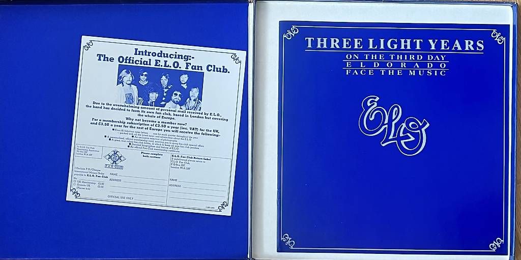 Dischi in vinile: ELECTRIC LIGHT ORCHESTRA - THREE LIGHT YEARS – Usato da Horw venduto da Belowzero0 2