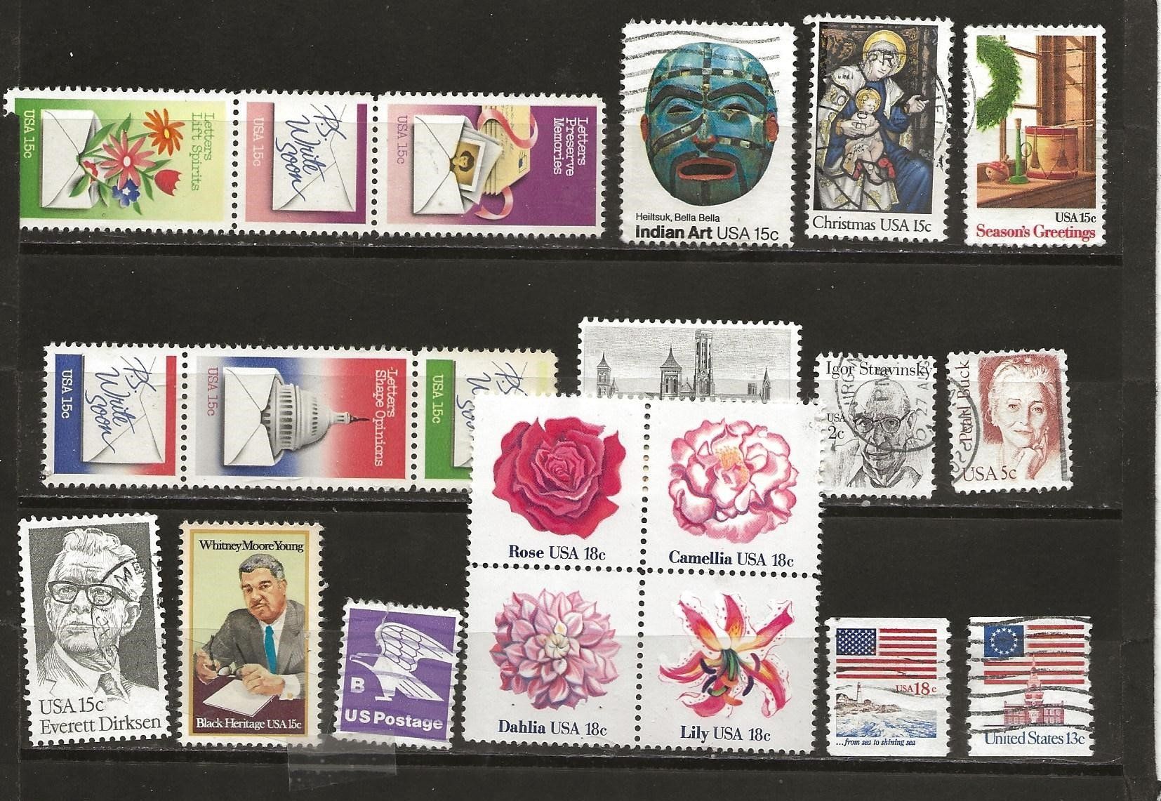 Tutti i francobolli: USA 1980 ... – Usato da Sion venduto da PierreP01
