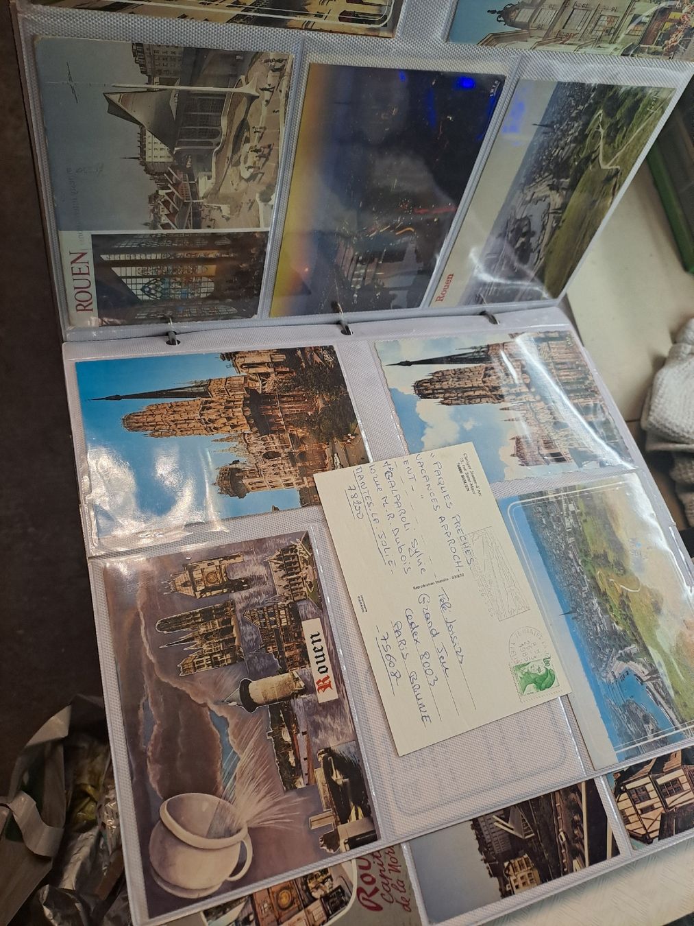 Alben: Briefmarken,brief,ansichtskarten  – Gebraucht aus Basel von Prodan95 3