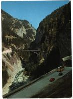 THUSIS Viamala-Schlucht Auto Postauto