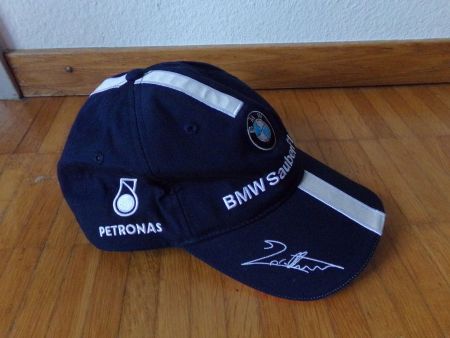 Herren Cap blau   BMW Sauber F1 Team J.Villenuve