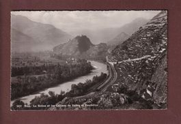 SION - Rhône - Valère et Tourbillon - 1933