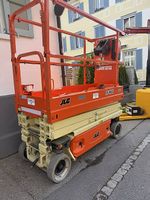 Hebebühne Arbeitsbühne JLG neue Batterien und Check