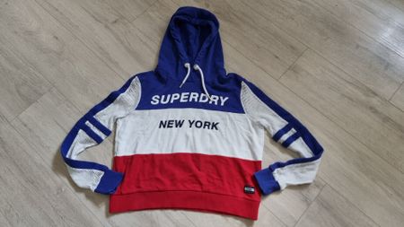Superdry Damen Hoodie Gr. L - stylisch & bequem