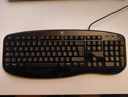 Logitech Classic Keyboard Y-SM48 PS/2 – QWERTZ CH