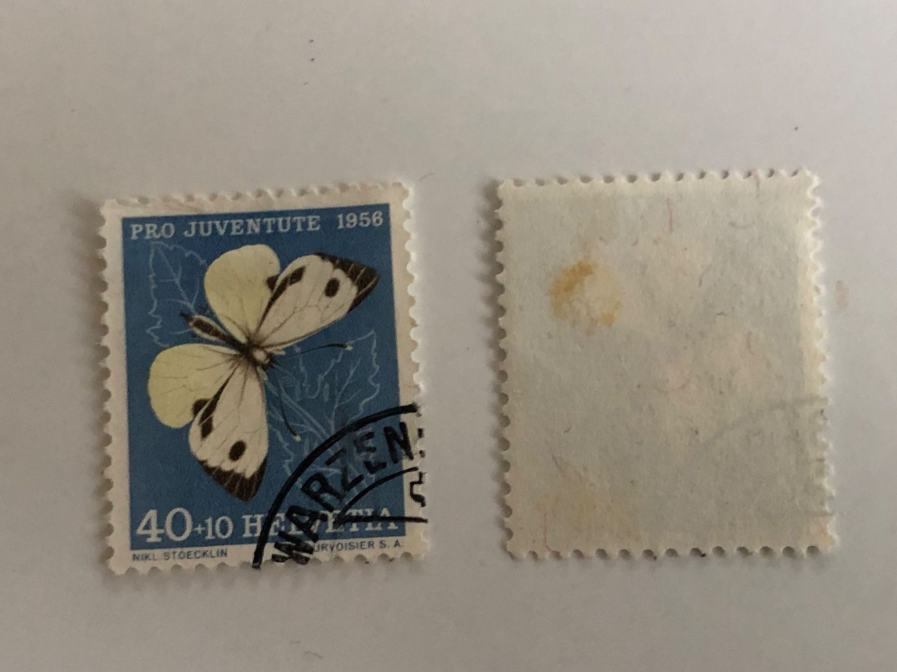 Tous les timbres: PJ-Sommervogel mit Eckstempel SCHWARZENBERG LU, ab 1.-- – D'occasion à Lufingen par Rac0 2