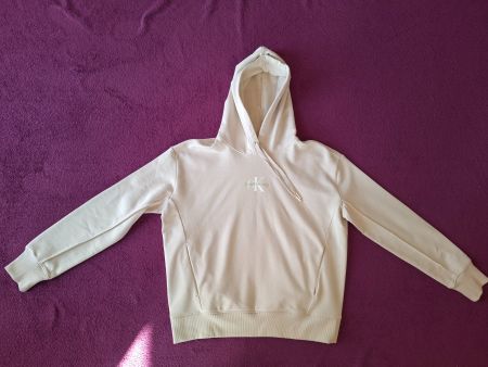 Calvin Klein CK Hoodie Pullover Beige Gr. XL - NEU !!!