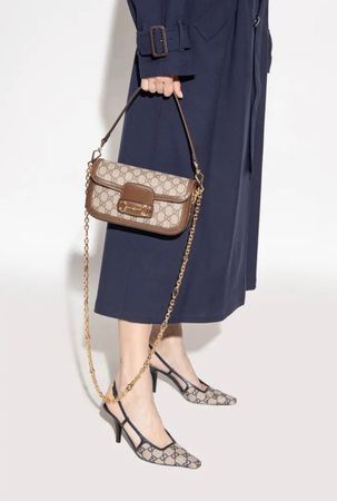 kleine Gucci Horsebit Schultertasche