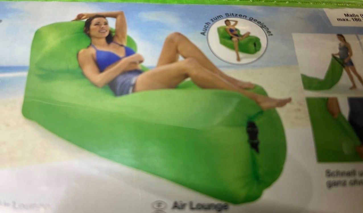 Coop Sedie a sdraio: AIRLOUNGE CRIVIT Chaiselongue Neu – Nuovo (secondo la descrizione) da Kölliken venduto da Hap-7