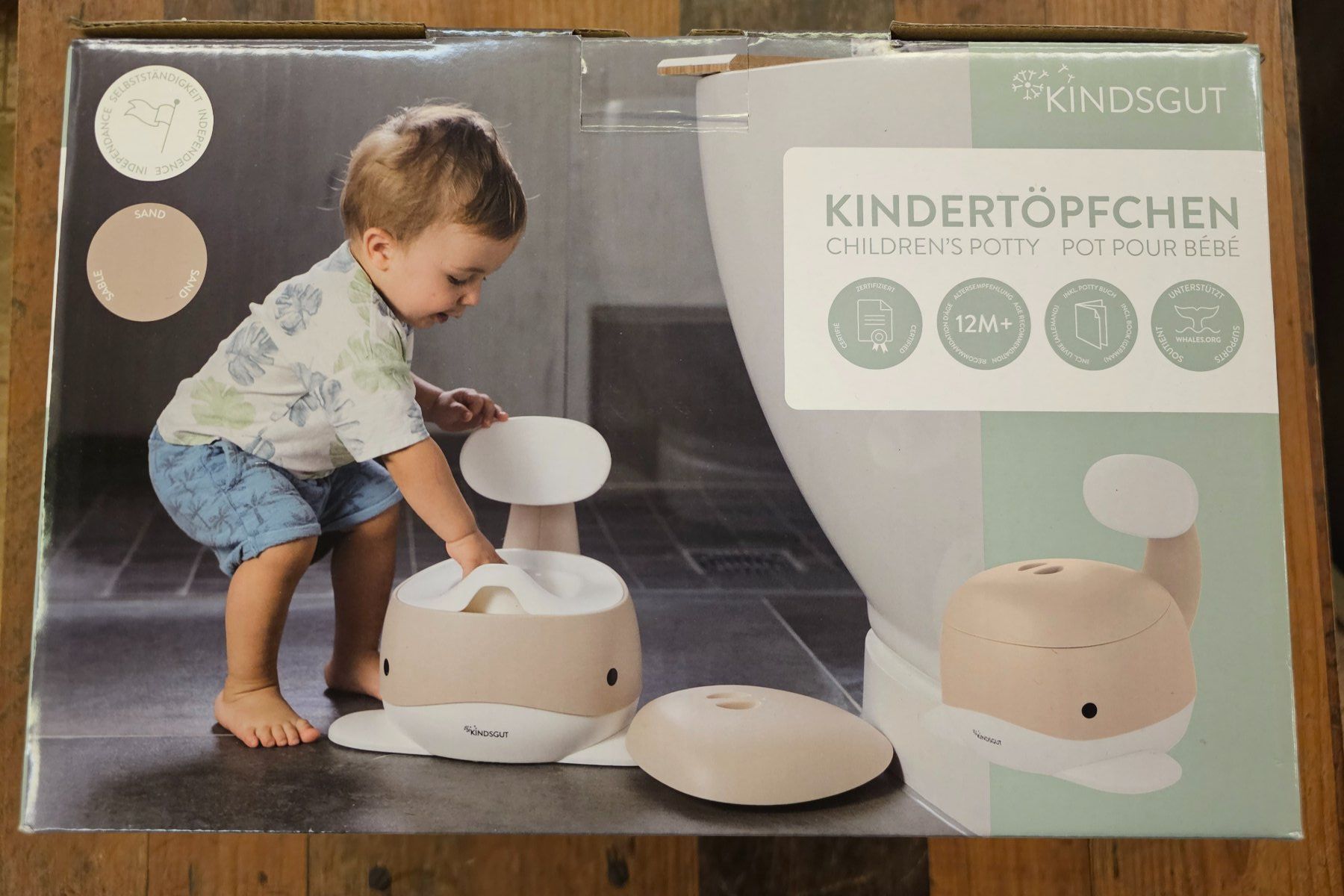 WC: Kindertöpfchen Kindsgut Potty Wal – Usato da Engi venduto da kat_7zfx