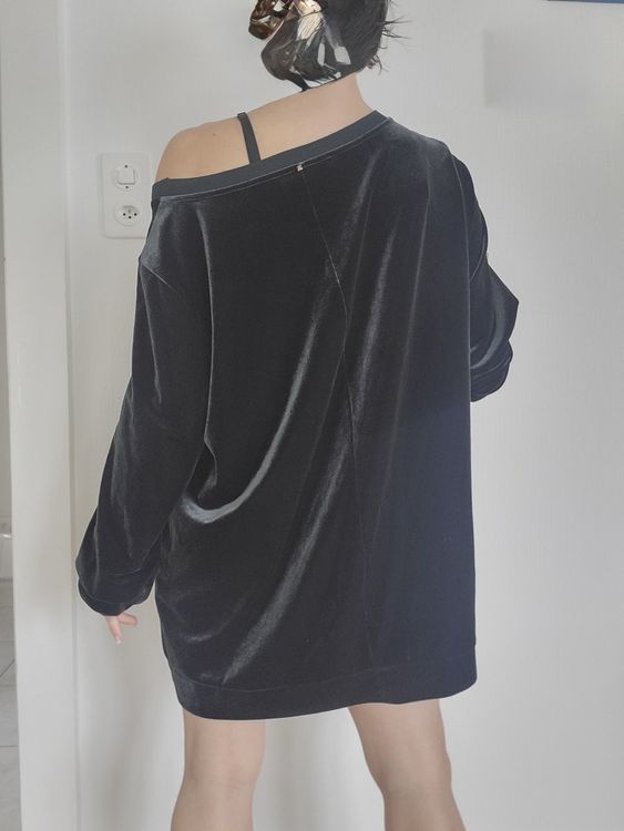 Manteau Long En Velours Pour Femme - Kimono Ouvert, Manches Longues, Coupe Fluide, Idéal Automne/hiver, Couleur Unie Avec Poches