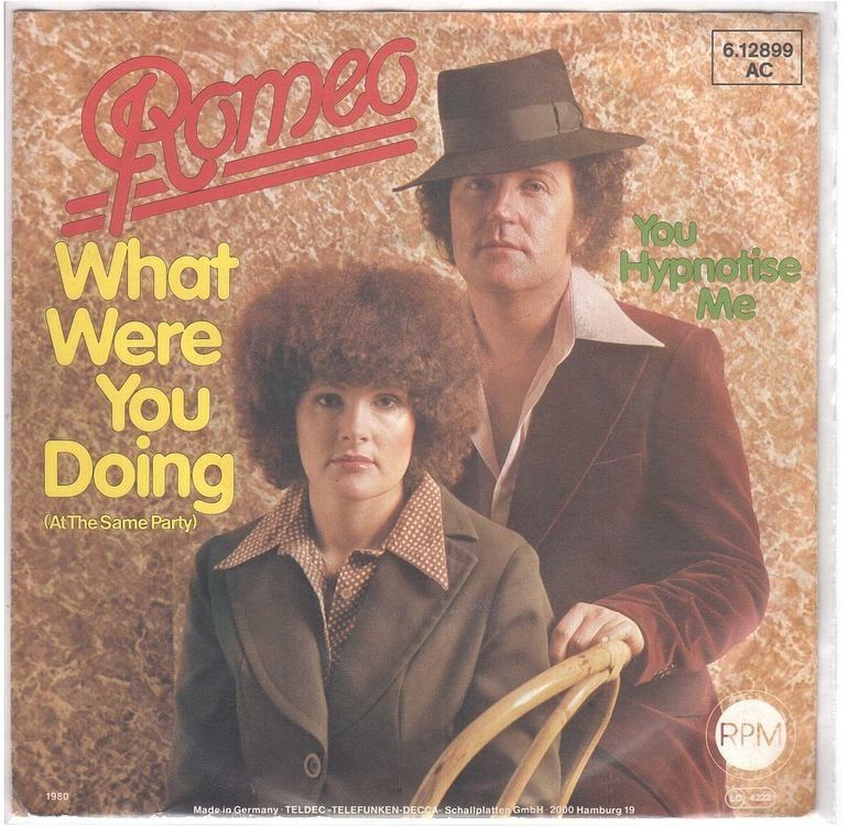 Dischi in vinile: Single7  Romeo  --  What were you Doing – Usato da Oberwil (Dägerlen) venduto da asteng