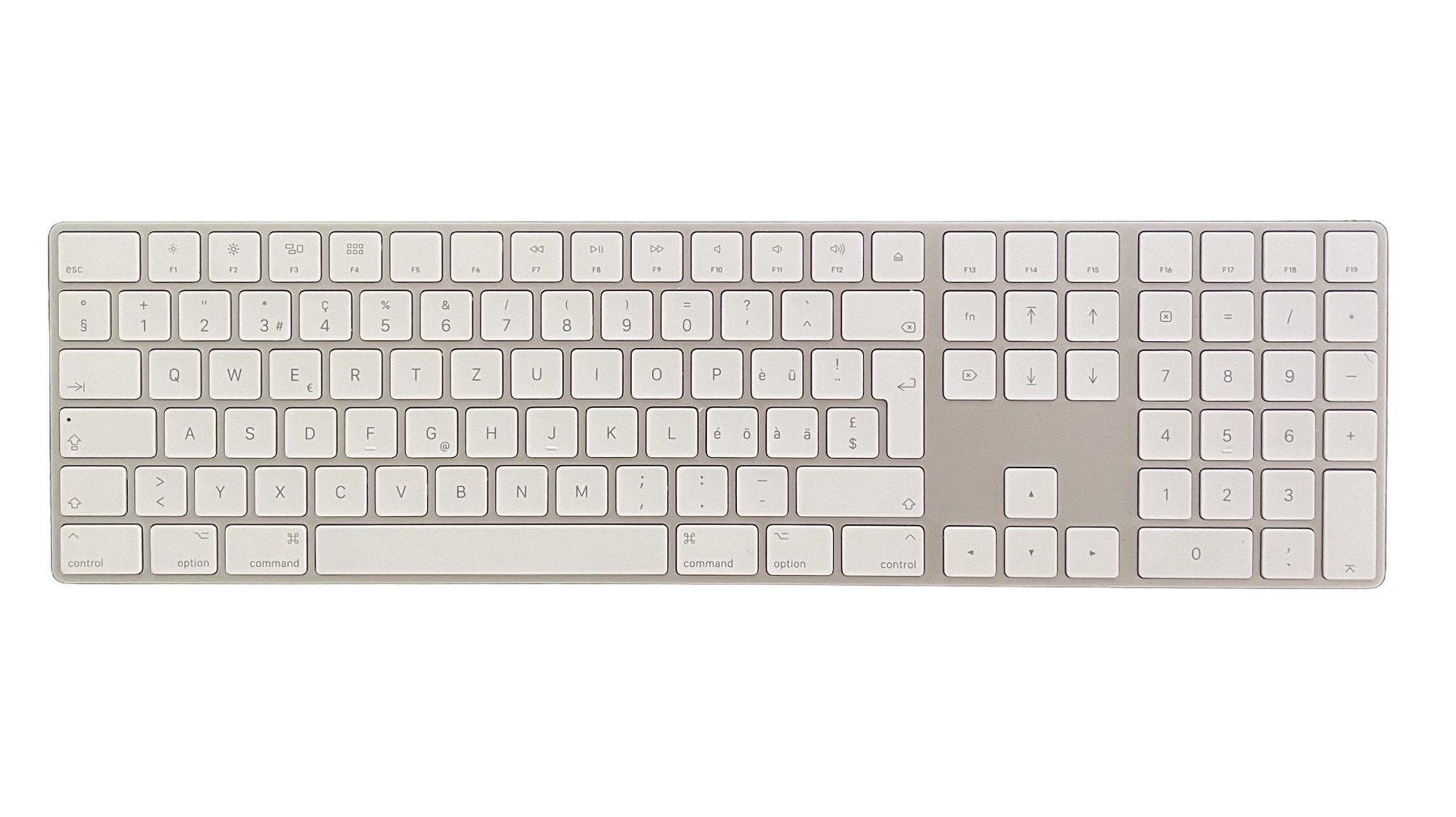 Claviers: Clavier suisse APPLE / Schweizer Tastatur / Magic Keyboard – D'occasion à Morges par tresorio