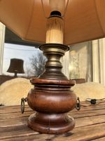 Holz Lampe, Vintage Design, für gemütliches  Licht💡 (52)