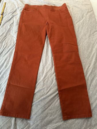 Raphaela by Brax Damen Hose Orange Slim-Fit Gr. 44 (NEU)