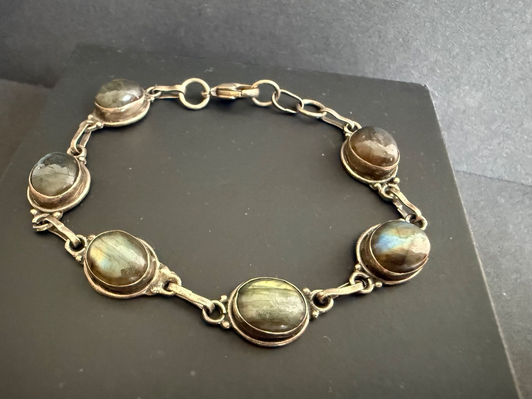 Bracciali & Braccialetti: Silber Armband mit Labradorit 925 – Usato da Spiegel b. Bern venduto da Rogger72 1
