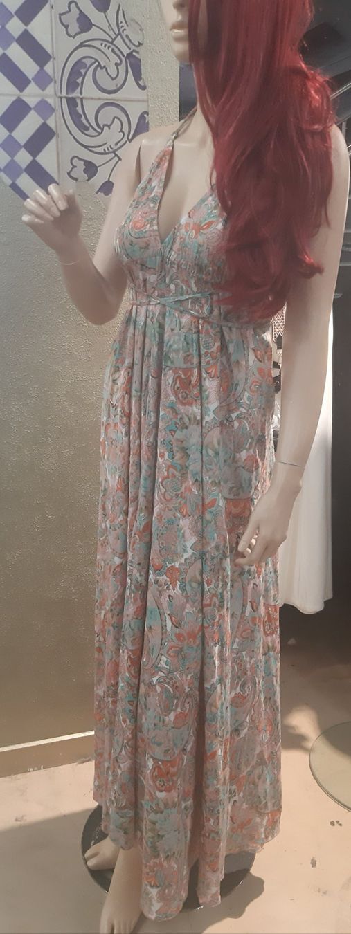 Vestiti: Maxikleid - SILK 70% one size – Nuovo e nell'imballaggio originale da Zürich venduto da Venecia25 3