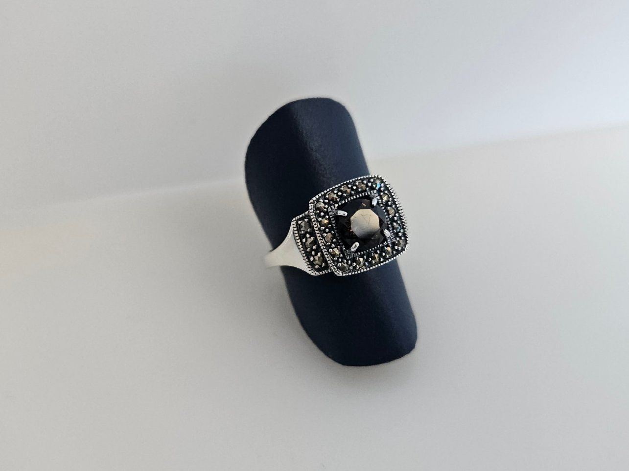 Ringe: Silberring mit Rauchquartz Grösse 54 – Neu (gemäss Beschreibung) aus Winterthur von ste_tcx5