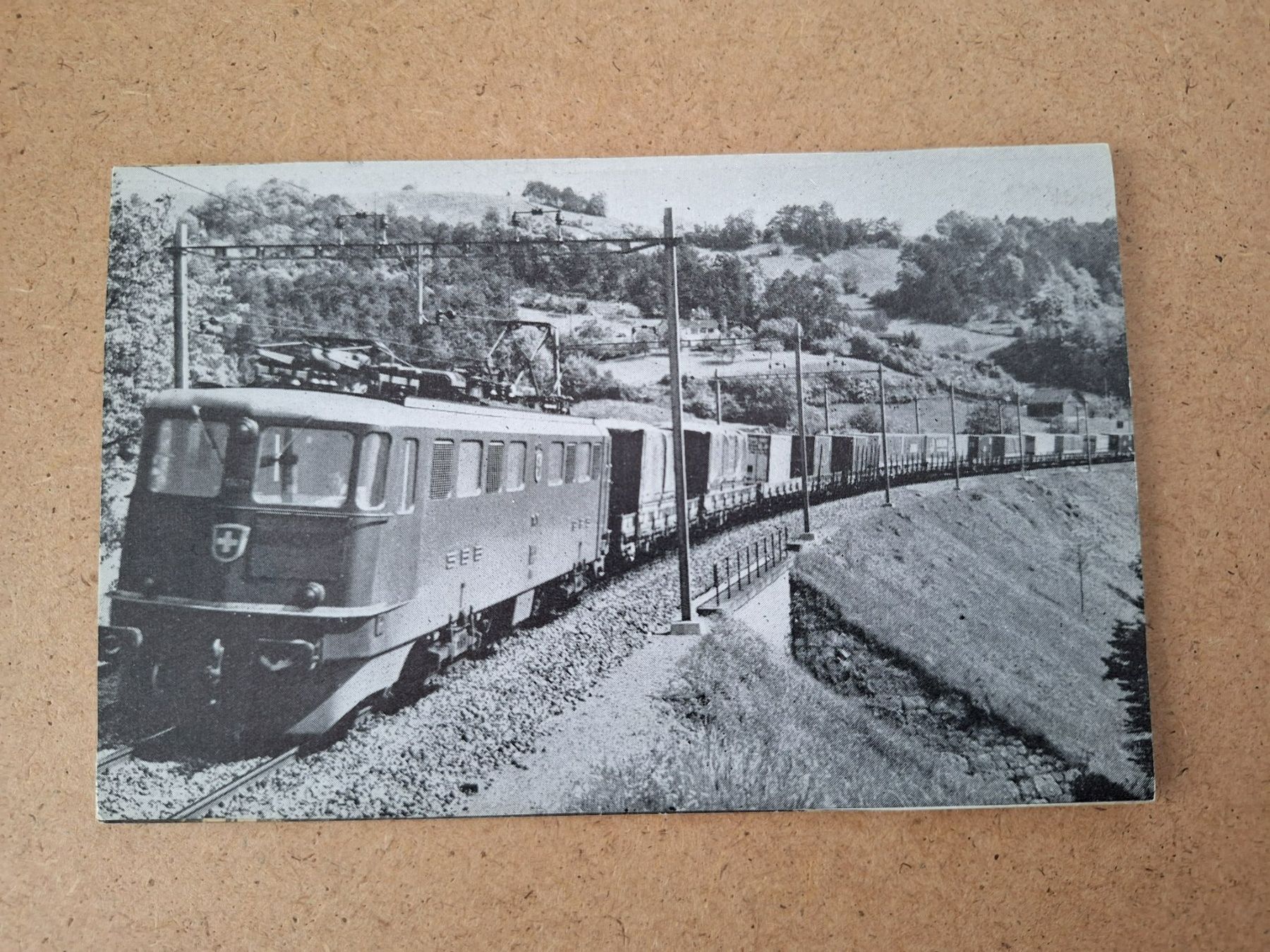 Cartoline postali: AK Bahn Schweiz, Ae 6/6 Güterzug – Usato da Lohn-Ammannsegg venduto da Beo71