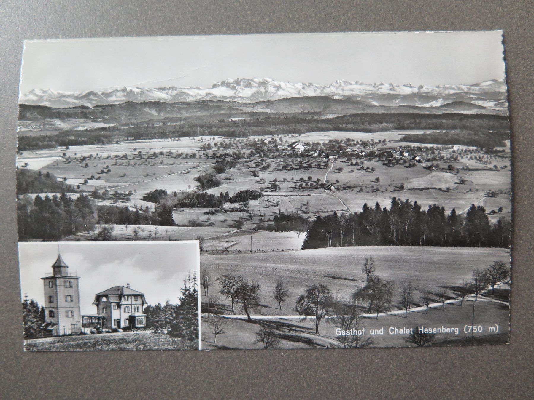 Cartoline postali: HASENBERG - GASTHOF UND CHALET HASENBERG – Usato da Wittenbach venduto da lipasal