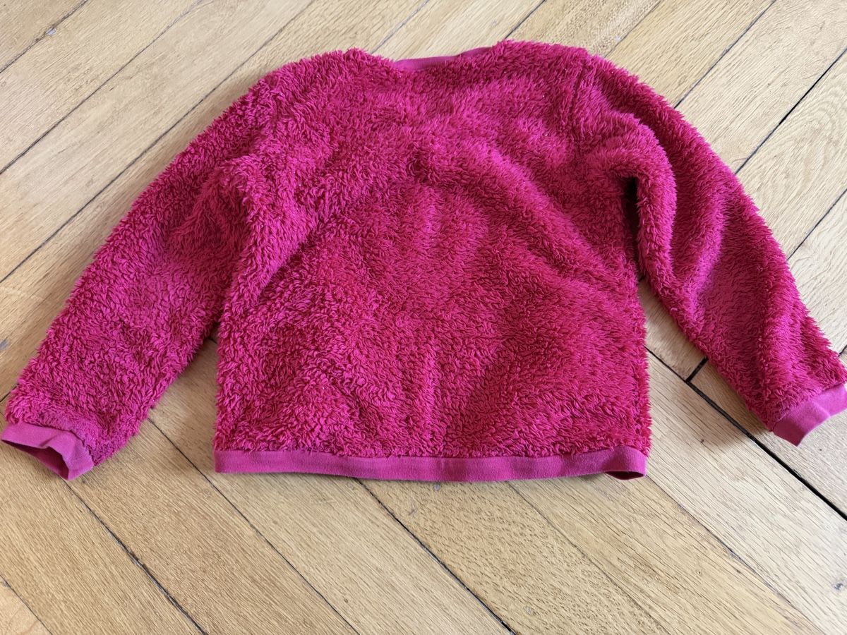 Maglioni & Felpe: Fleece Pullover Pink Grösse 110Polyester guter Zustand – Usato da Bern venduto da Elisa64 3