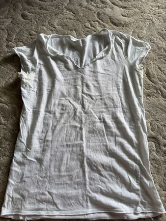 Zadig & Voltaire Woman  T-Shirt White   "AMOUR" Glitter 