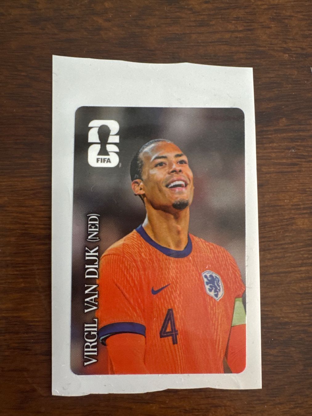 Coca-Cola Carte collezionabili: Virgil Van Dijk Coca Cola Sticker 2026 – Nuovo (secondo la descrizione) da Bex venduto da ArnaudAGV 1