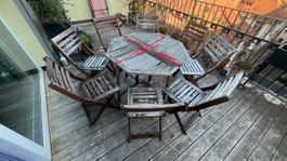 Gartentisch mit Stühlen FREE