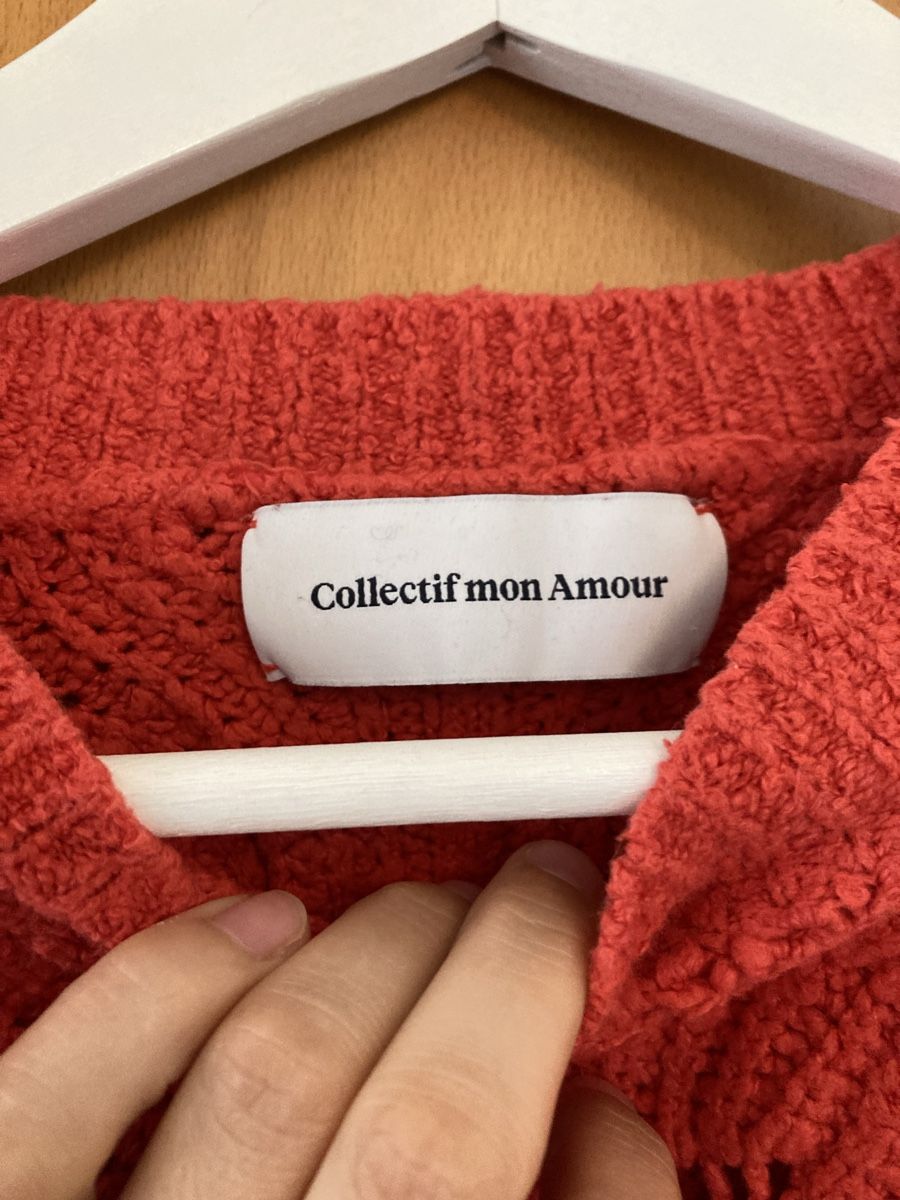 Collectif Mon Amour Maglioni & Felpe: Pulli rot Big (Collective Amour) – Usato da Tann venduto da adrenaline123 2