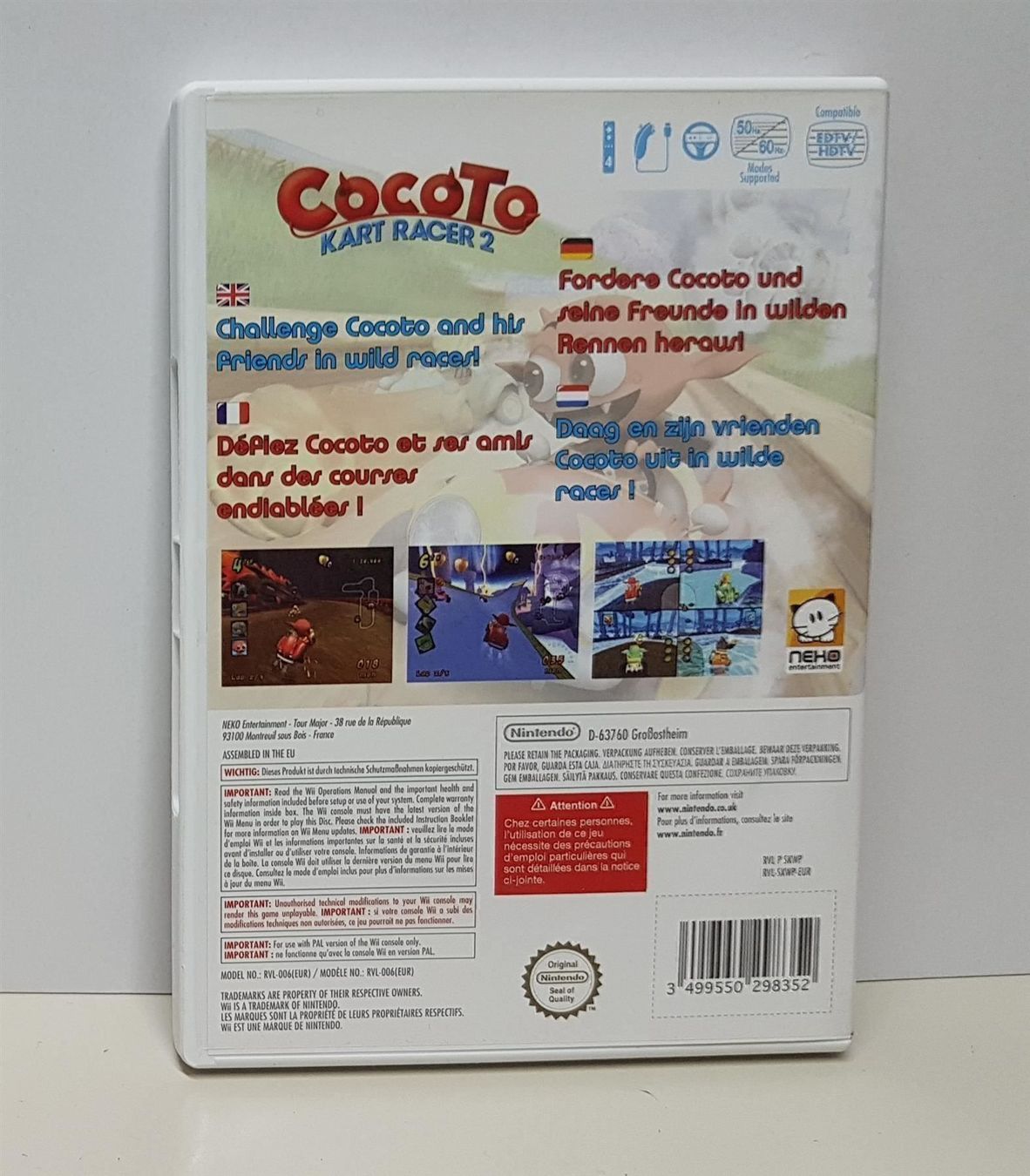 Nintendo Spiele: Cocoto Kart Racer 2 Wii – Gebraucht aus Schüpfheim von Games_Spielkonsolen 2